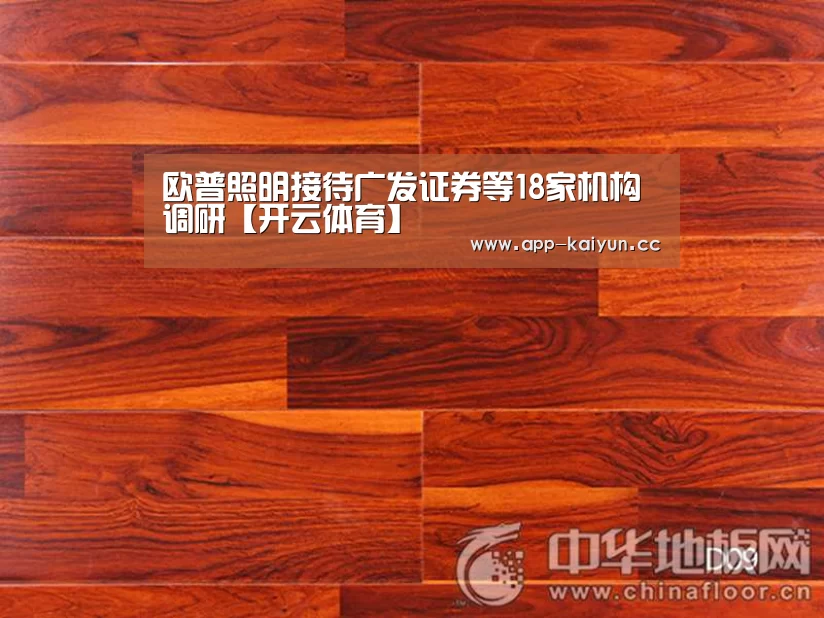 欧普照明接待广发证券等18家机构调研【开云体育】(图1) 开云App下载